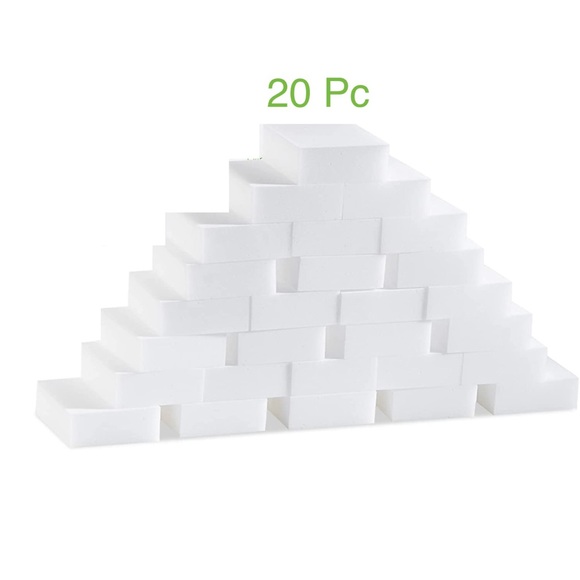🆕 20 pc Multifunction Melamine Magic Sponge Eraser Cleaner, Cleaning Sponge - Picture 1 of 10